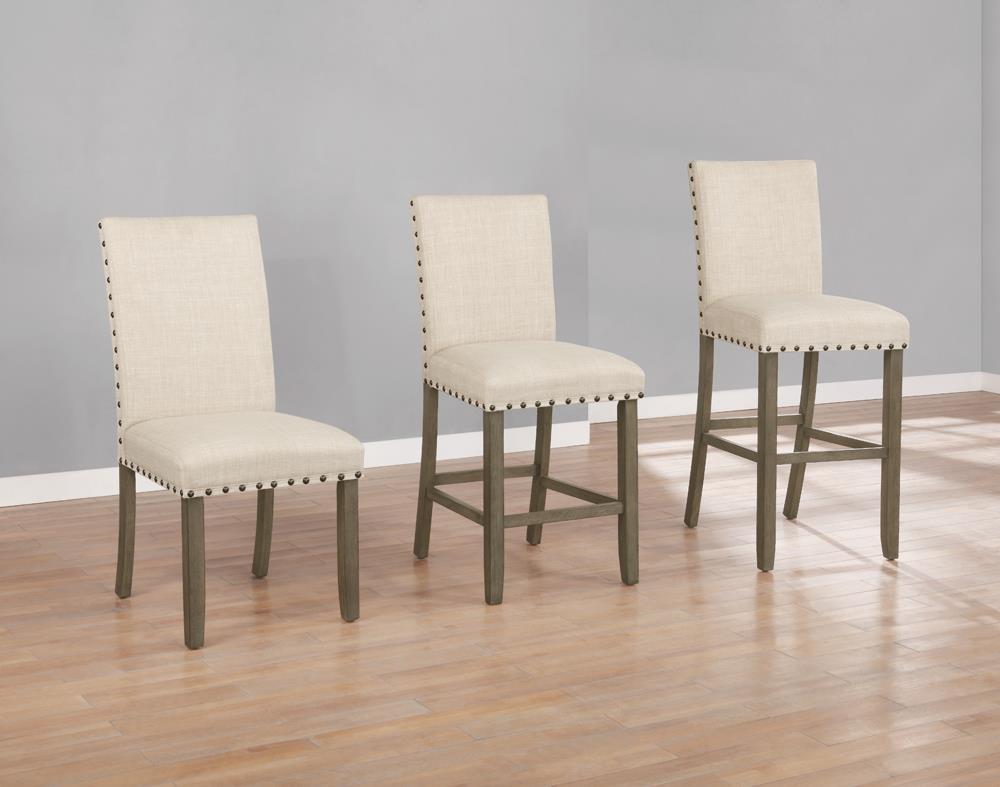 Ralland Upholstered Side Chairs Beige and Rustic Brown (Set of 2) - Dining Chair - Half Price Furniture