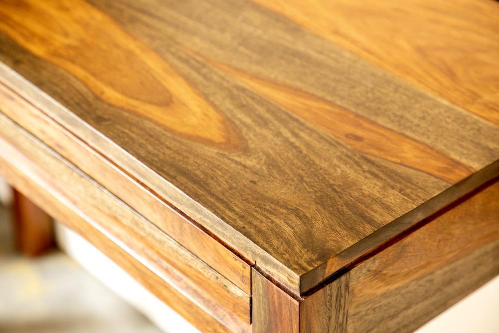 Jamesia Rectangular 2-drawer Console Table Warm Chestnut - Console Table - Half Price Furniture