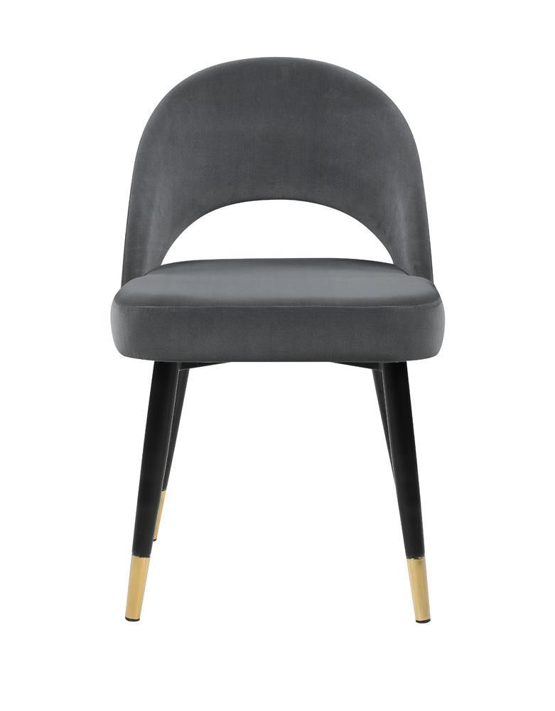 Lindsey Arched Back Upholstered Side Chairs Grey (Set of 2) - Dining Chair - Half Price Furniture
