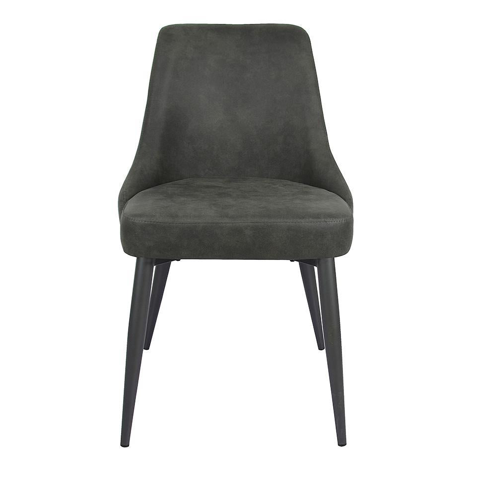 Cosmo Upholstered Curved Back Side Chairs (Set of 2) - Dining Chair - Half Price Furniture