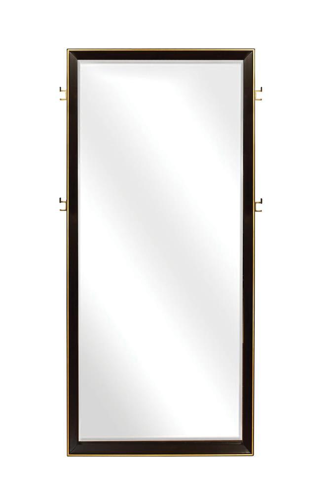 Durango Floor Dresser Mirror Smoked Peppercorn Half Price Furniture