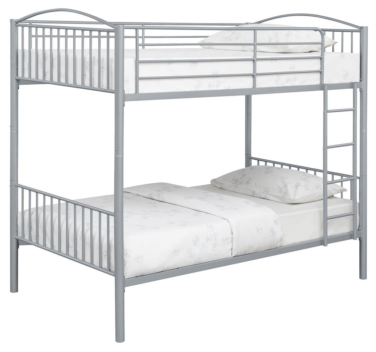 Anson Twin Over Twin Bunk Bed with Ladder - Bunk Bed - Half Price Furniture