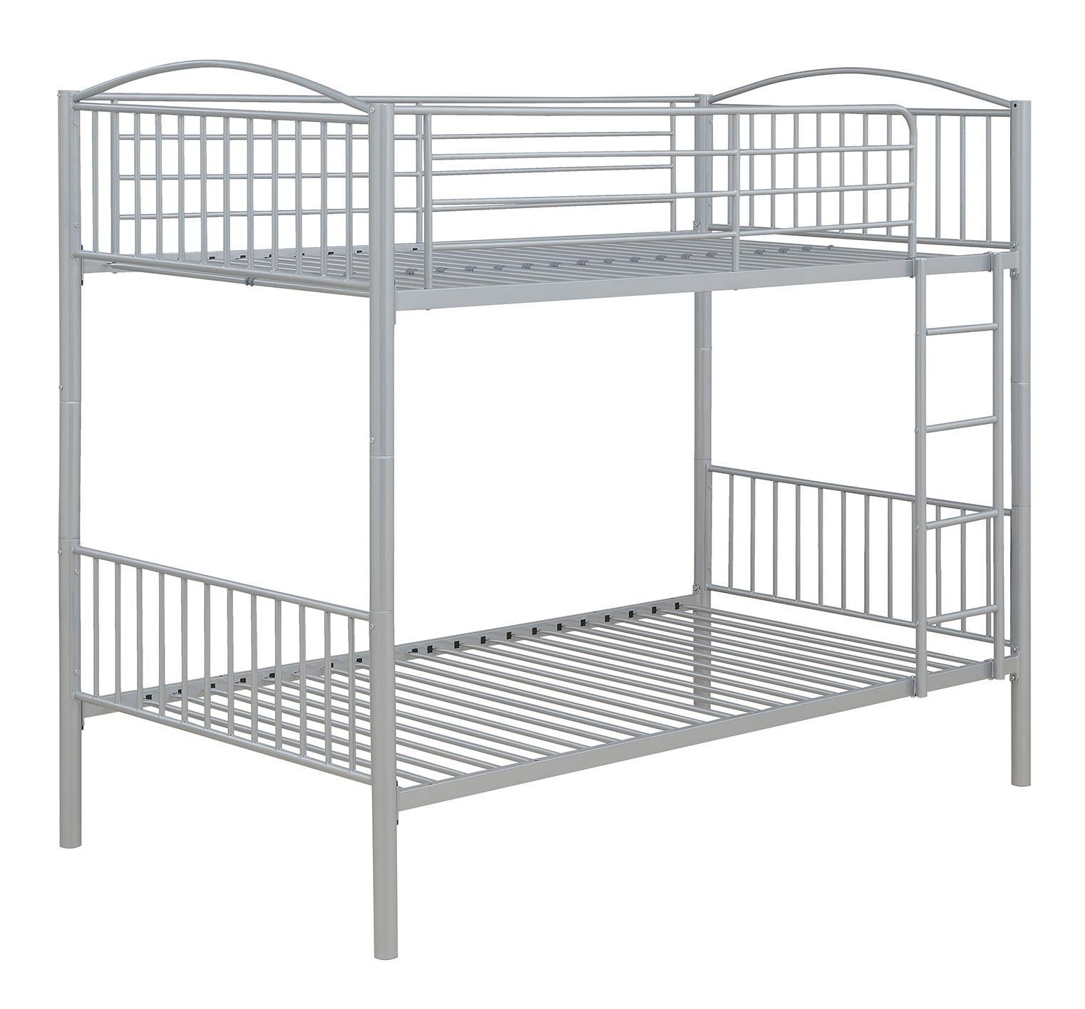 Anson Twin Over Twin Bunk Bed with Ladder - Bunk Bed - Half Price Furniture