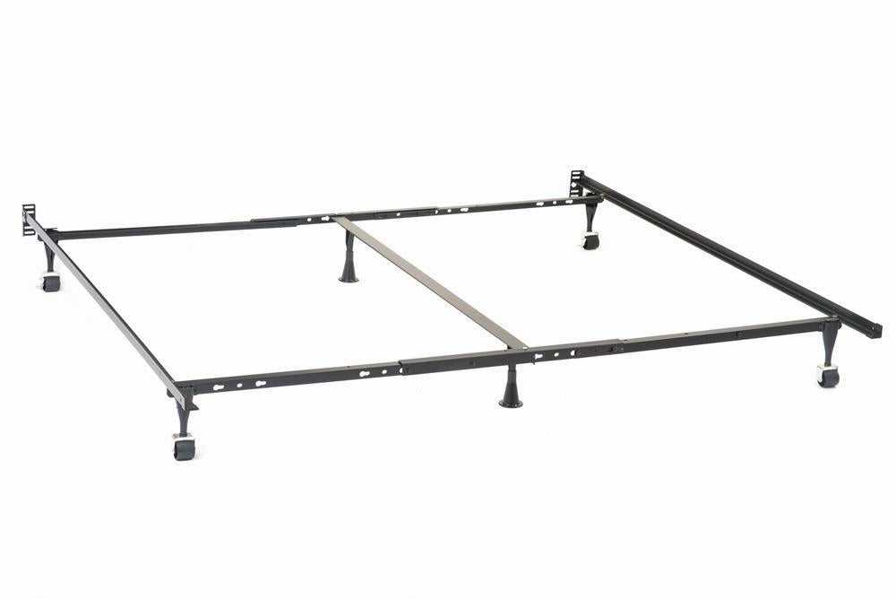 Mabel Twin Over Full Bed Frame Black - Foundation - Half Price Furniture