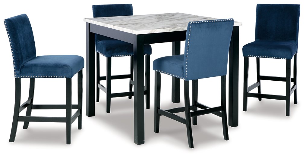 Cranderlyn Counter Height Dining Table and Bar Stools (Set of 5) Half Price Furniture
