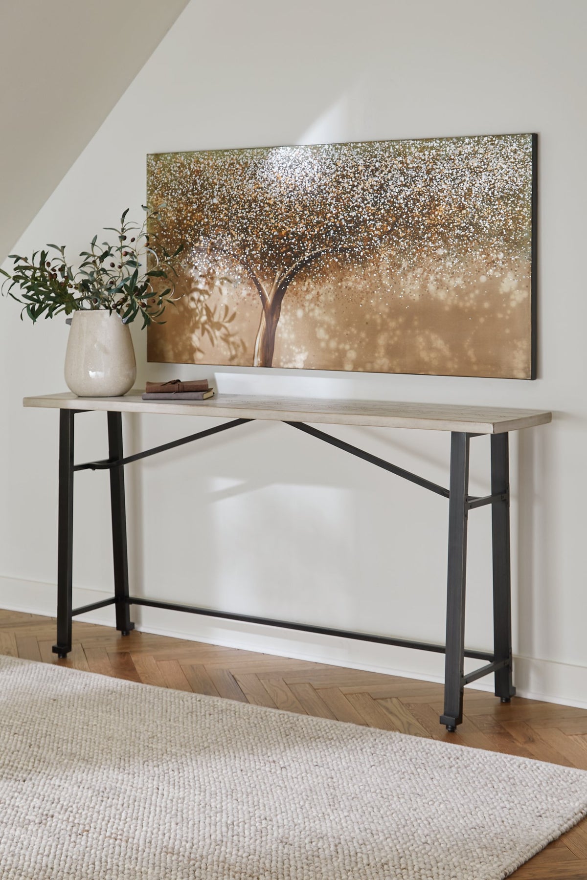 Karisslyn Long Counter Table - Half Price Furniture