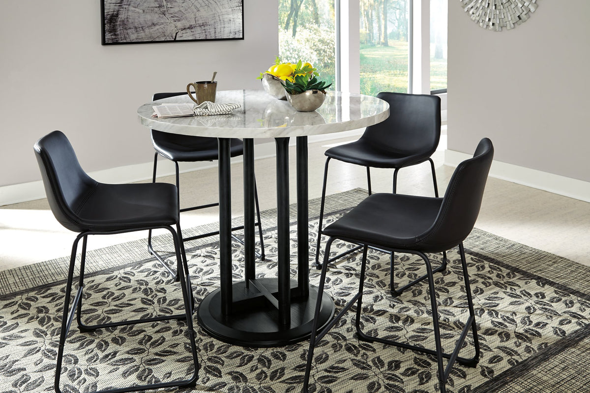 Centiar Counter Height Dining Table Half Price Furniture