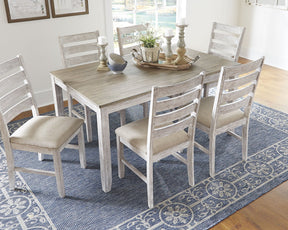 Skempton Dining Table and Chairs (Set of 7) - Half Price Furniture