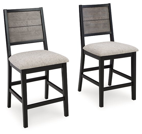 Corloda Counter Height Dining Table and 4 Barstools (Set of 5) - Counter Height Table - Half Price Furniture