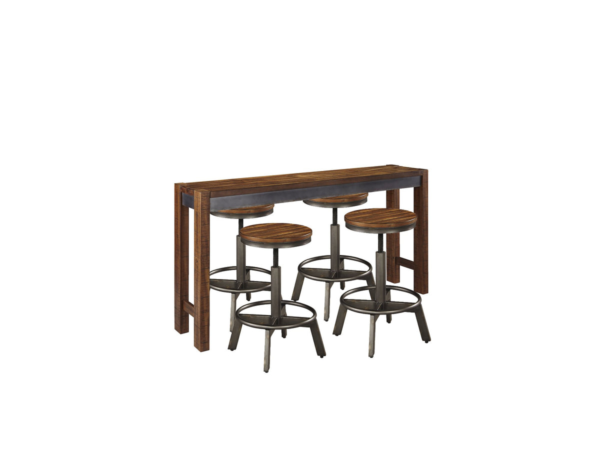 Torjin Counter Height Dining Set Half Price Furniture