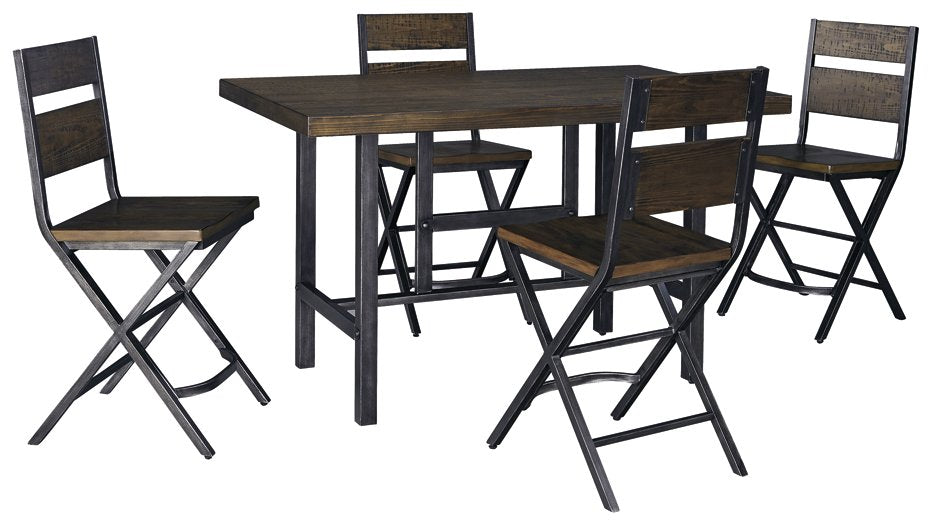 Kavara Counter Height Dining Set Half Price Furniture