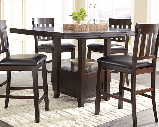 Haddigan Counter Height Dining Extension Table  Half Price Furniture
