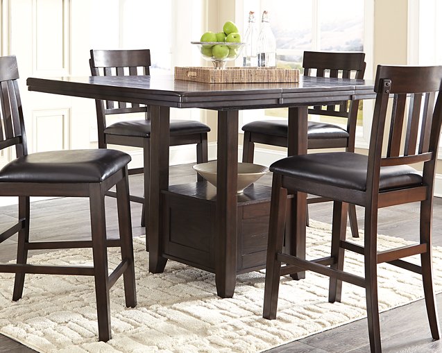 Haddigan Counter Height Dining Extension Table - Half Price Furniture