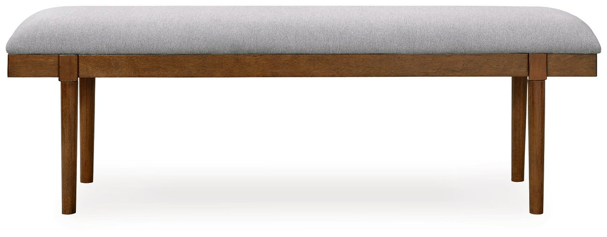 Lyncott 59" Upholstered Dining Bench  Half Price Furniture