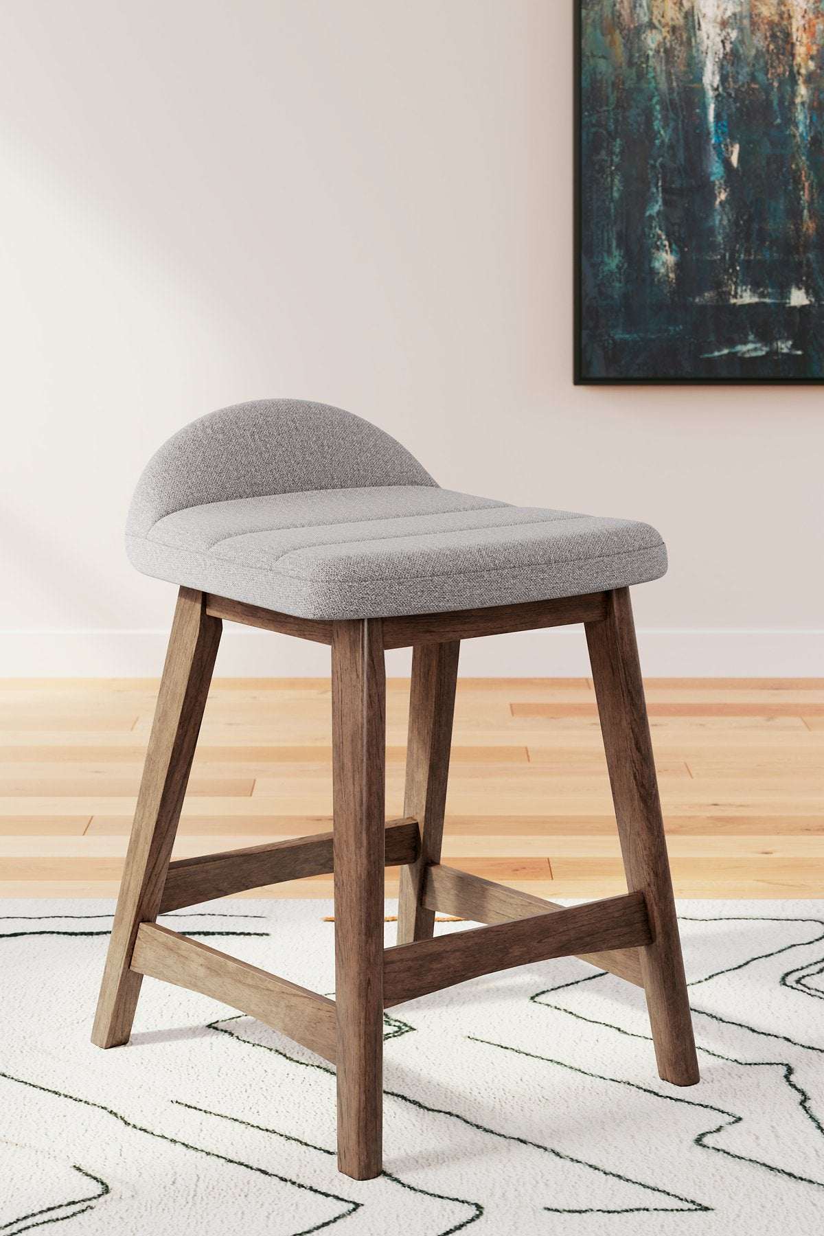 Lyncott Counter Height Bar Stool Half Price Furniture