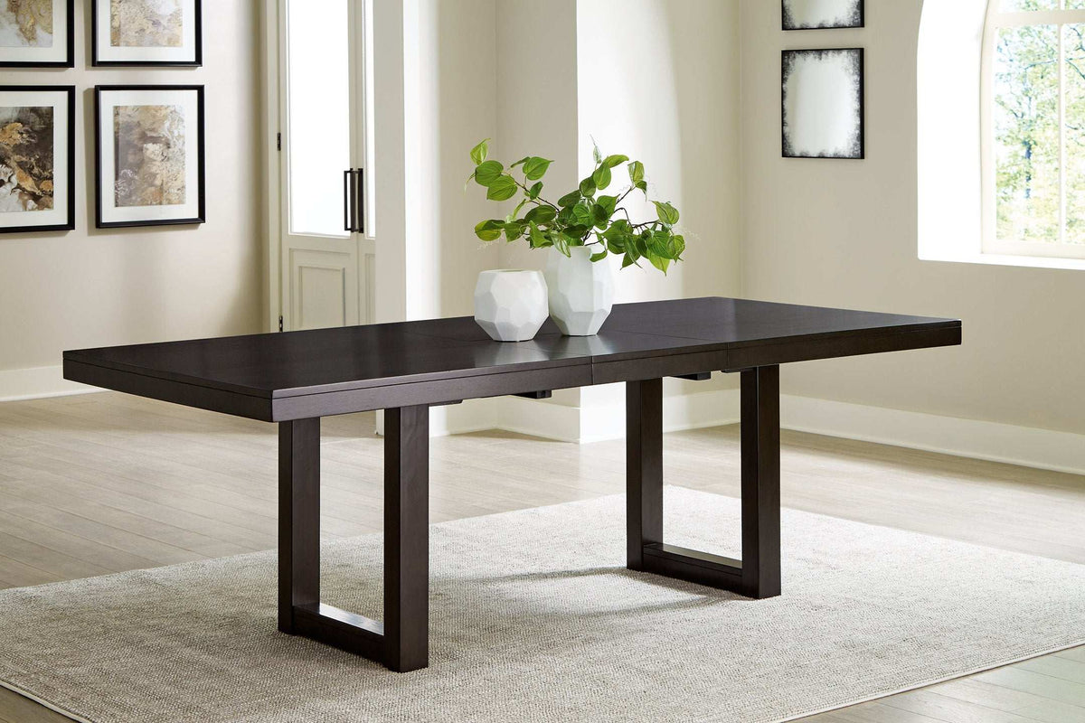 Neymorton Dining Extension Table Half Price Furniture