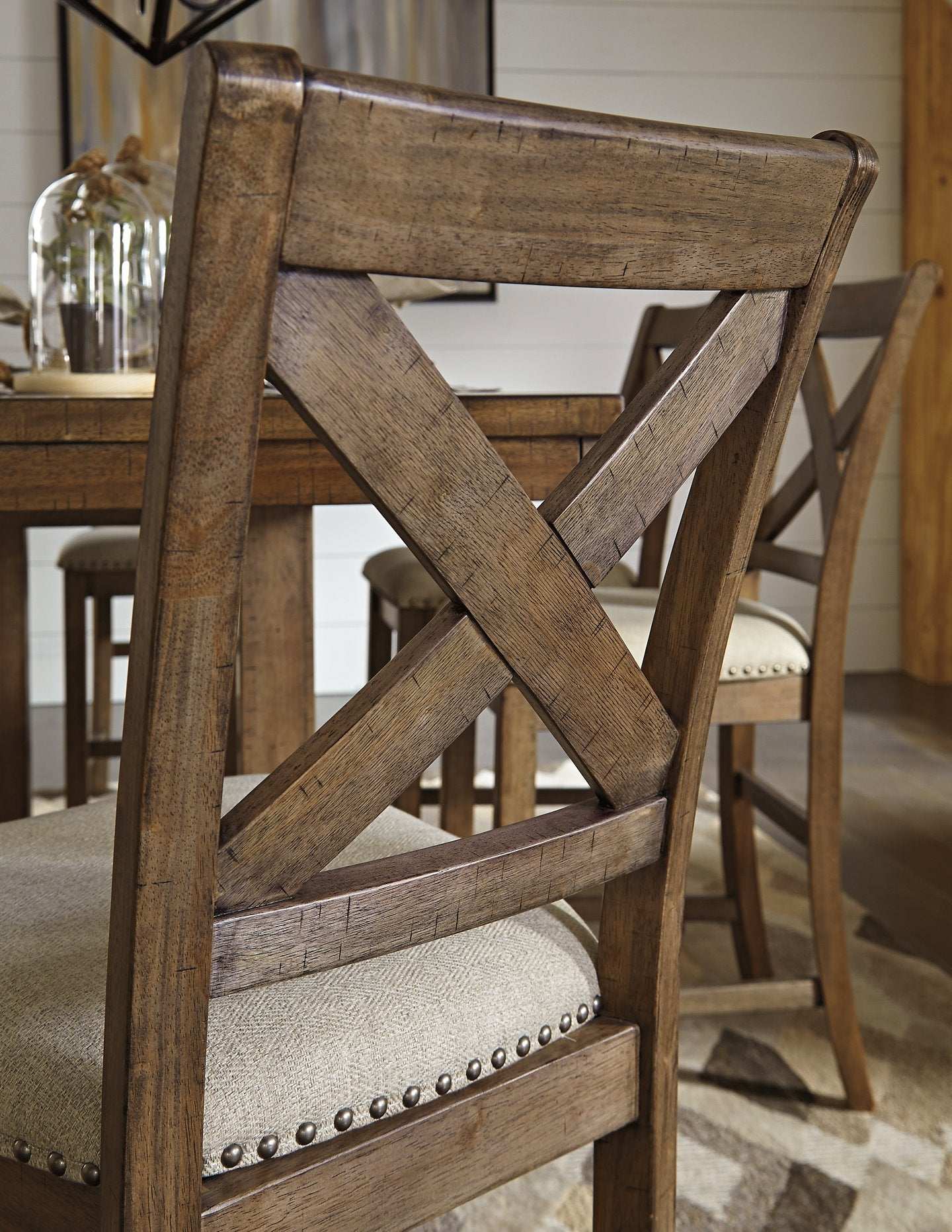 Moriville Counter Height Dining Set Half Price Furniture
