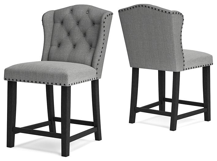 Jeanette Counter Height Bar Stool  Las Vegas Furniture Stores