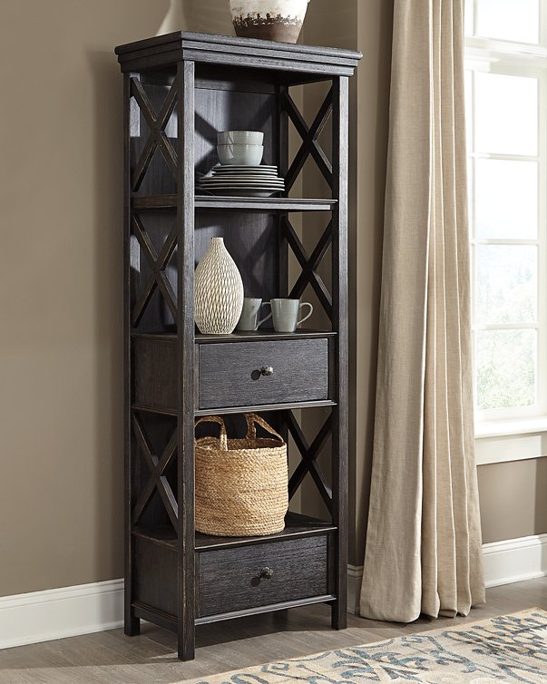 Tyler Creek Display Cabinet - Server - Half Price Furniture