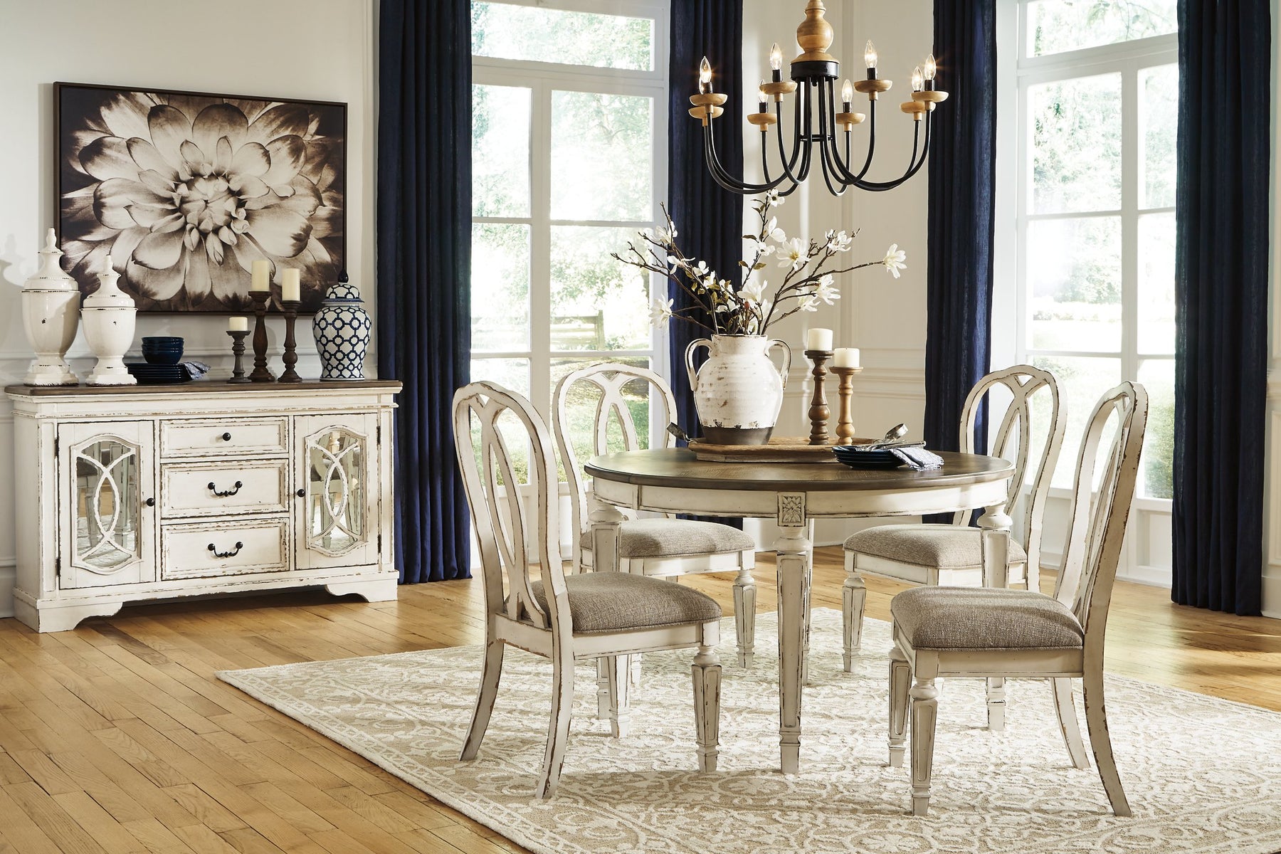 Realyn Dining Extension Table Half Price Furniture