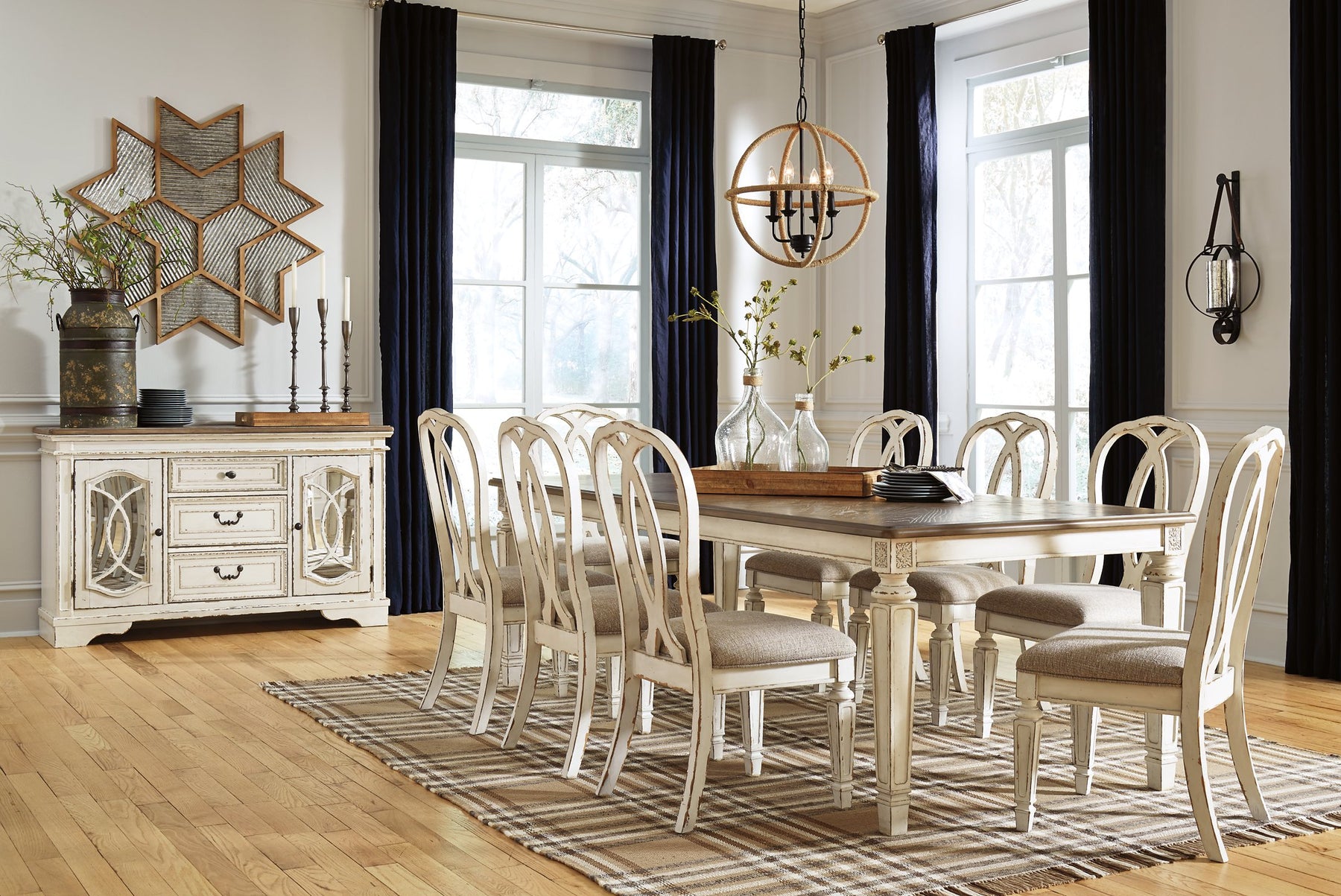 Realyn Dining Extension Table Half Price Furniture
