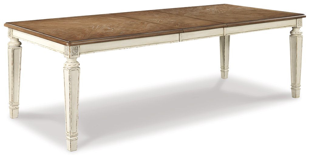 Realyn Dining Extension Table Half Price Furniture