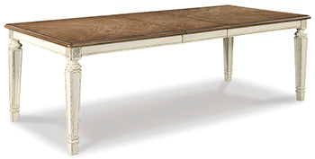 Realyn Dining Extension Table Half Price Furniture