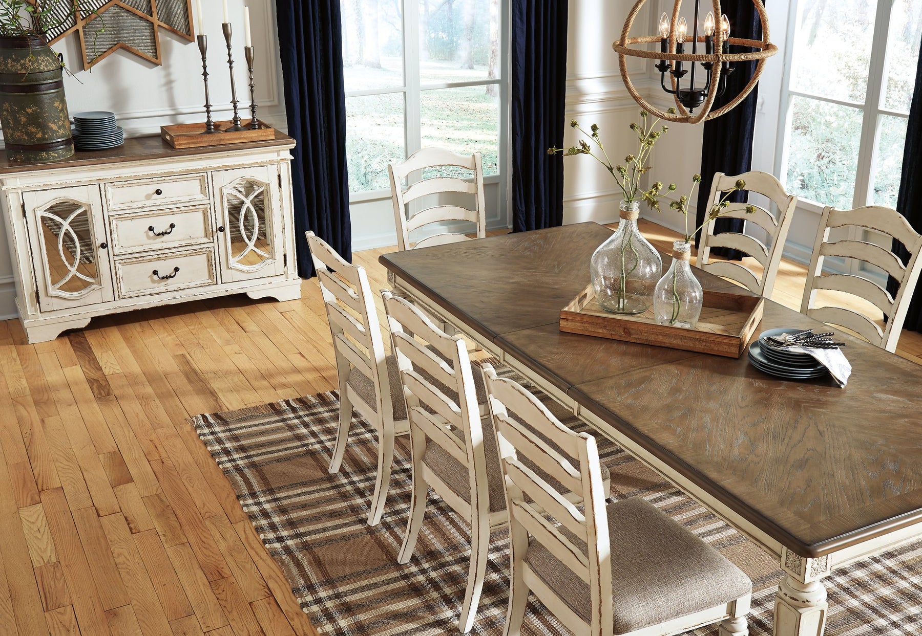 Realyn Dining Extension Table Half Price Furniture