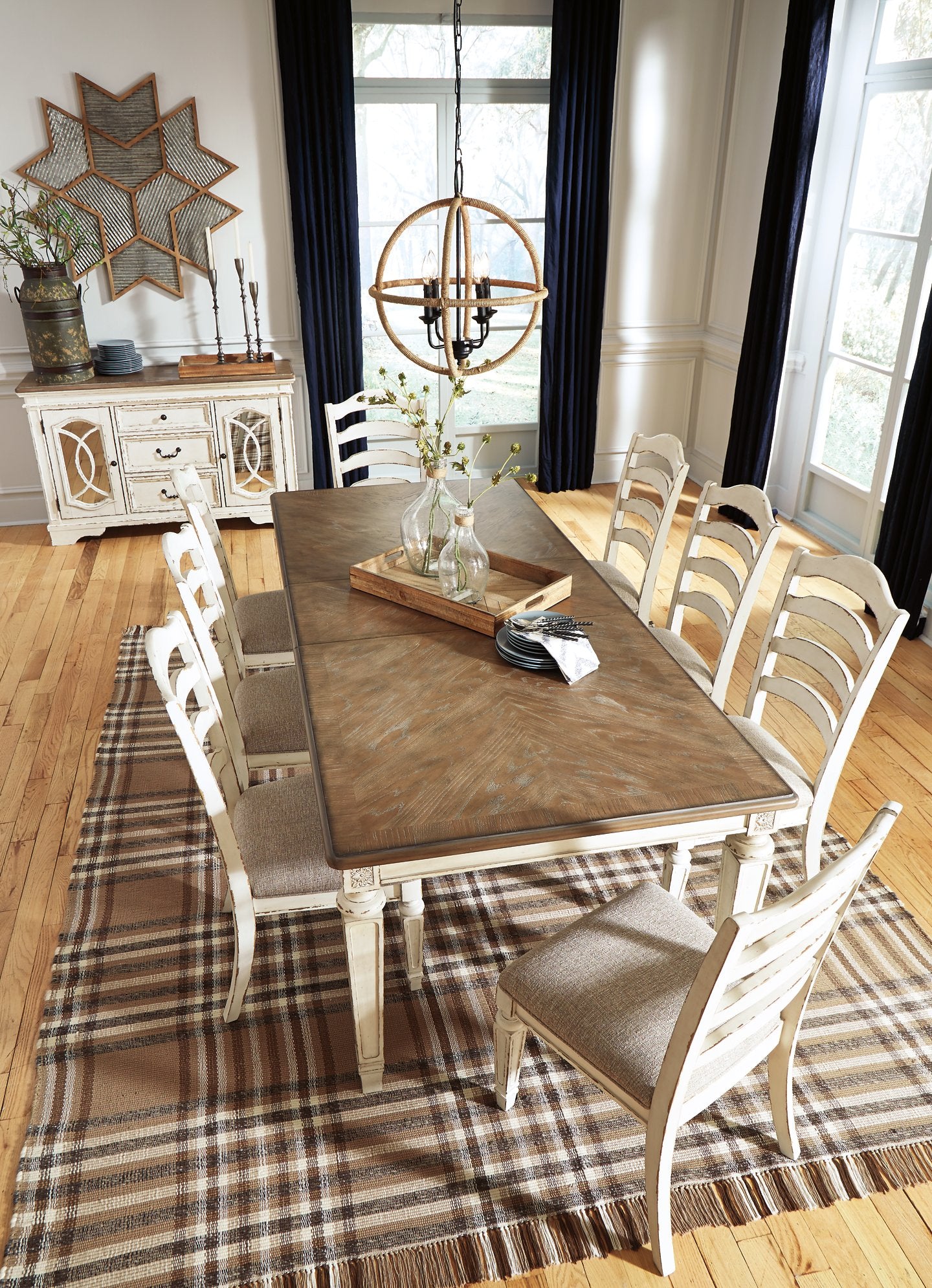 Realyn Dining Extension Table Half Price Furniture