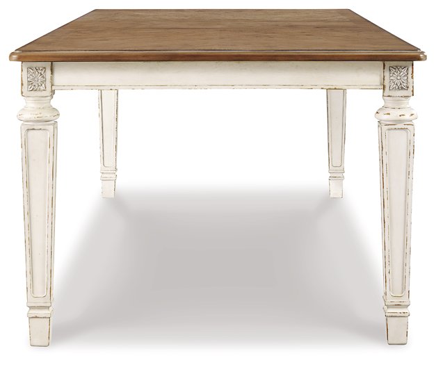 Realyn Dining Extension Table Half Price Furniture