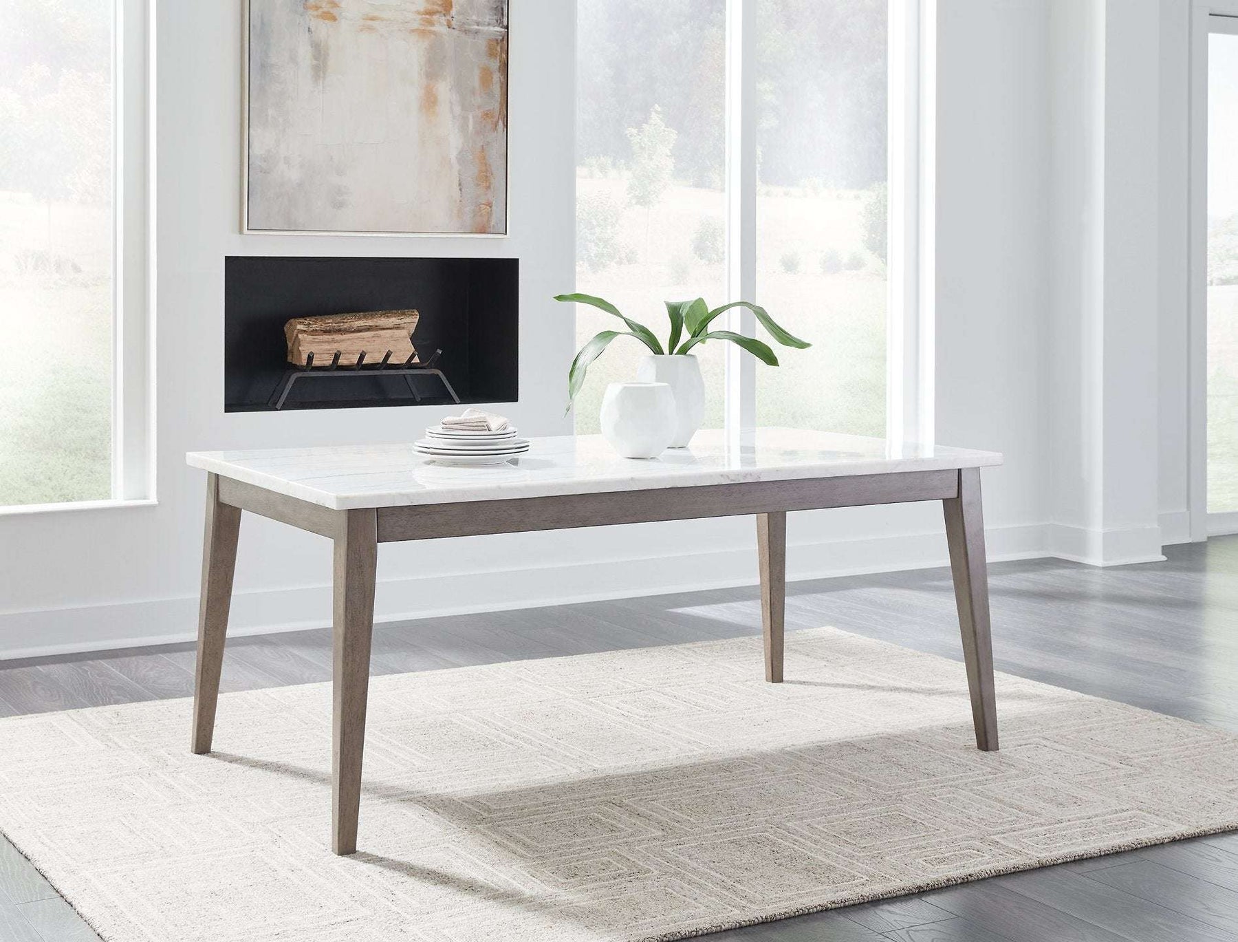Loyaska Dining Room Set - Half Price Furniture