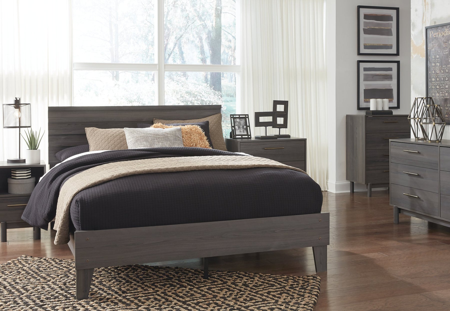 Brymont Panel Bed - Bed - Half Price Furniture