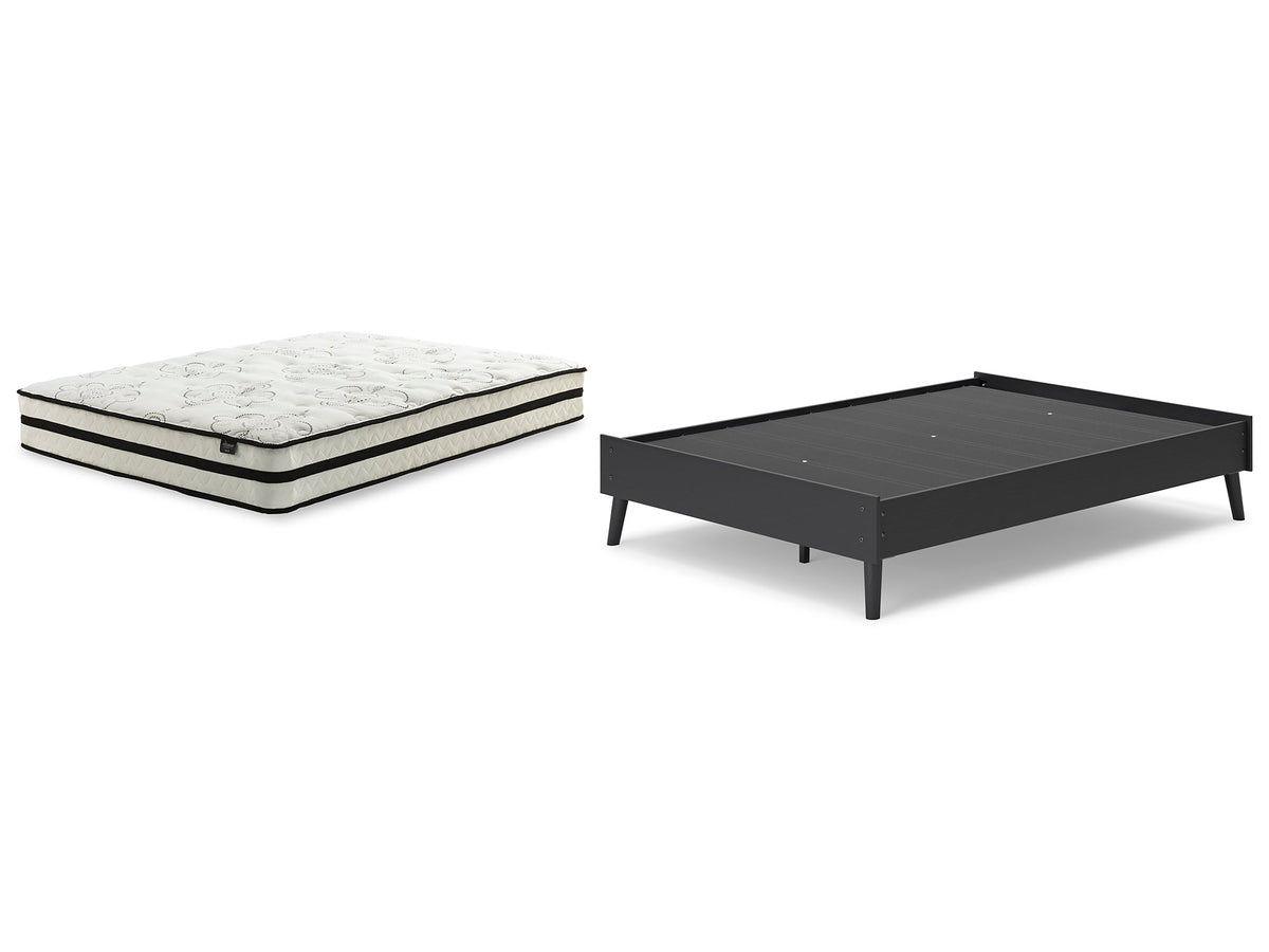 Charlang Bed and Mattress Set Half Price Furniture