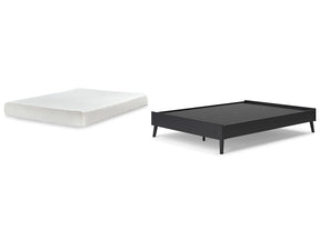 Charlang Bed and Mattress Set - Half Price Furniture