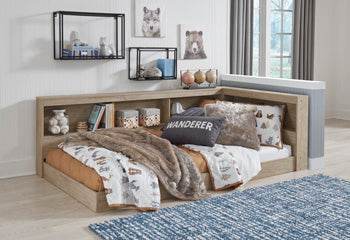 Oliah Youth Bookcase Storage Bed - Half Price Furniture