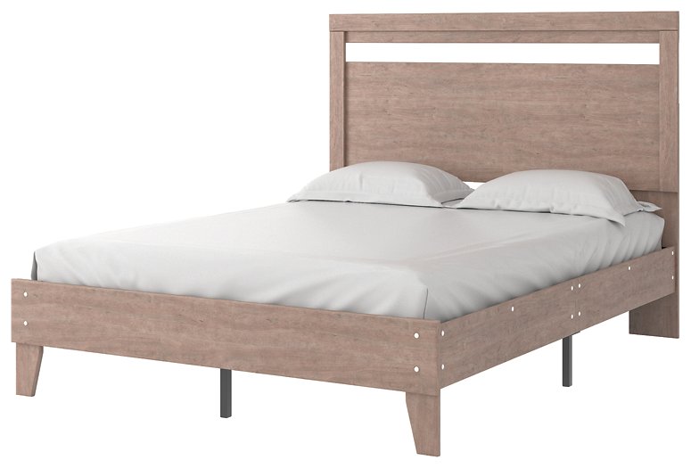 Flannia Panel Bed - Bed - Half Price Furniture
