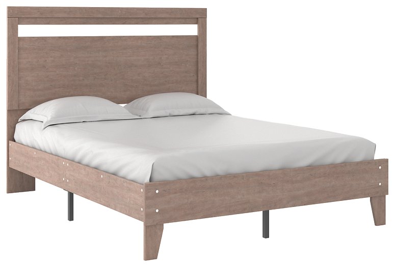 Flannia Panel Bed - Bed - Half Price Furniture