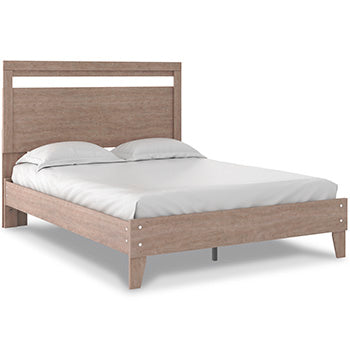 Flannia Panel Bed - Bed - Half Price Furniture