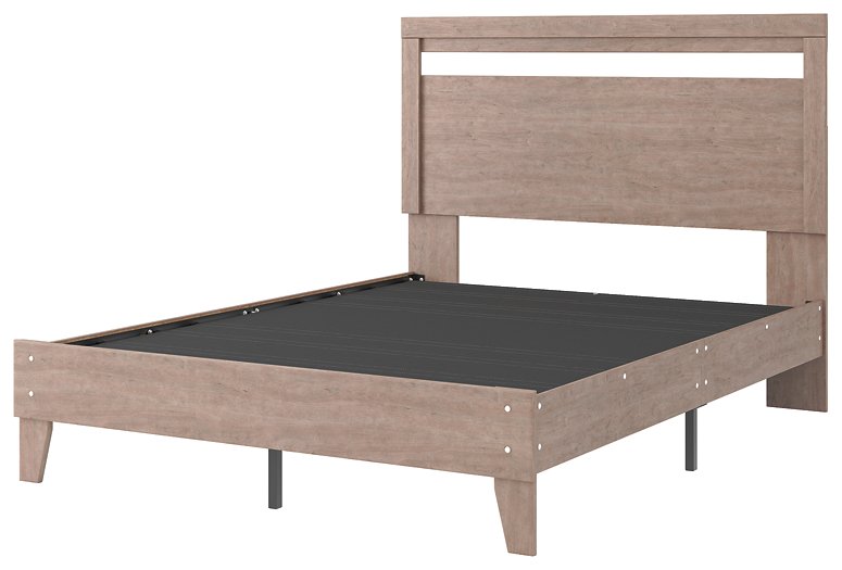 Flannia Panel Bed - Bed - Half Price Furniture