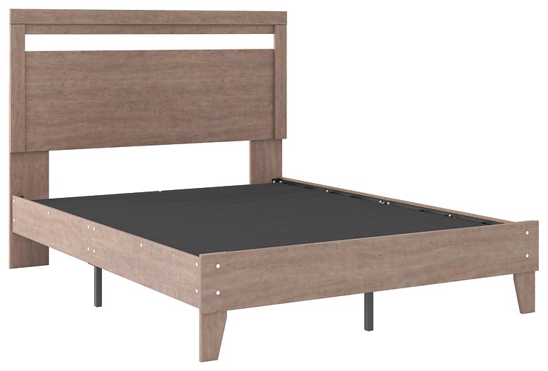 Flannia Panel Bed - Bed - Half Price Furniture