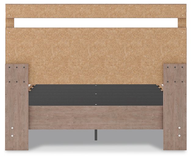 Flannia Panel Bed - Bed - Half Price Furniture