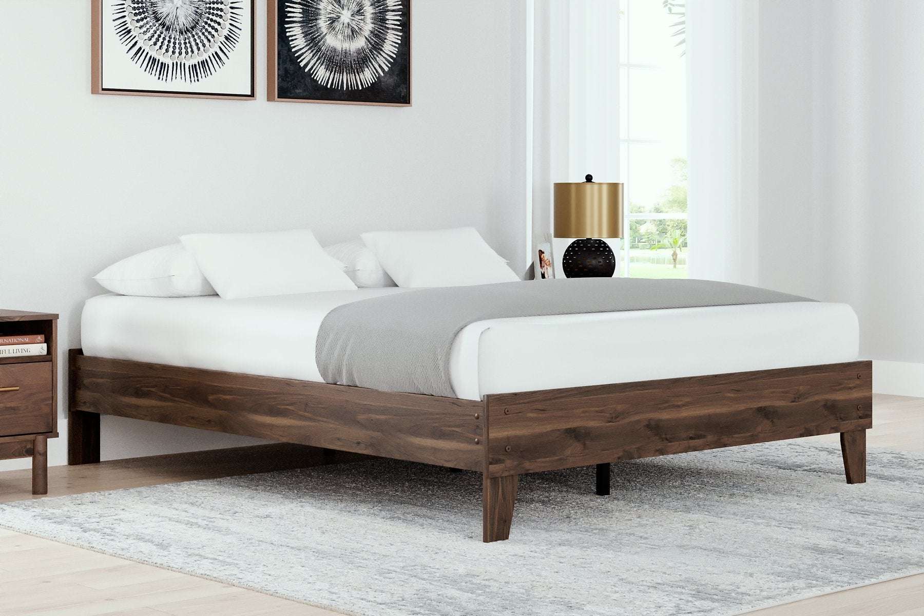 Calverson Bed and Mattress Set Half Price Furniture