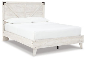 Shawburn Crossbuck Panel Bed  Half Price Furniture