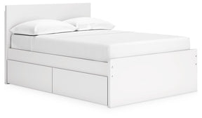 Onita Panel Bed with 2 Side Storage  Half Price Furniture