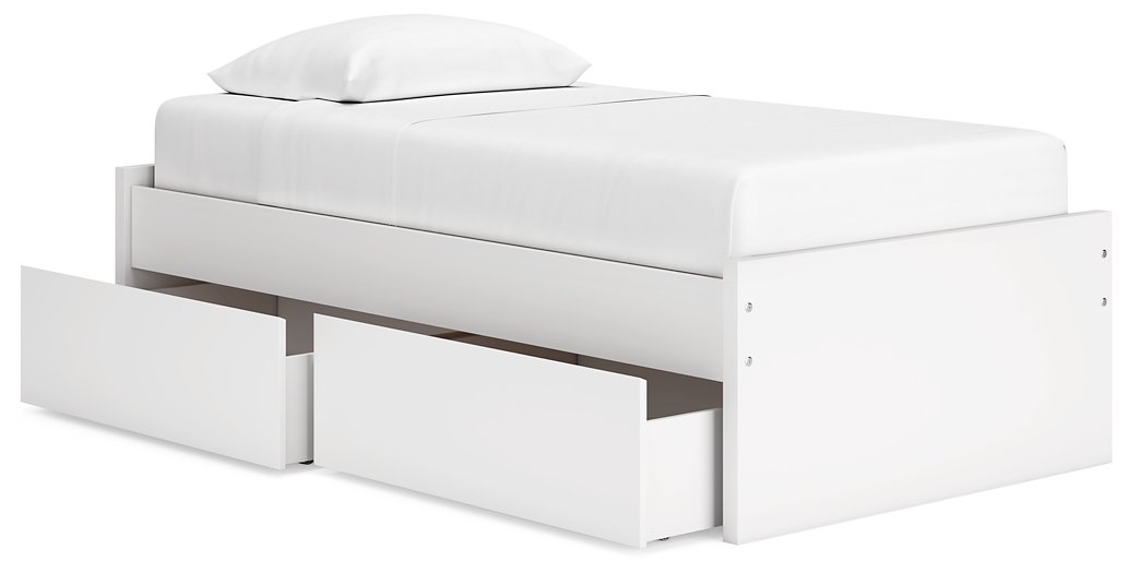 Onita Bed with 1 Side Storage - Half Price Furniture