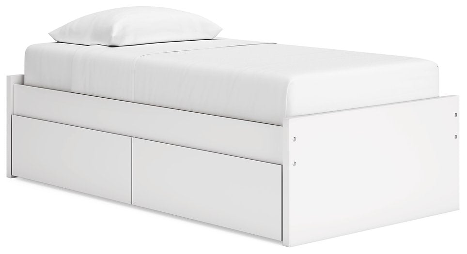 Onita Bed with 1 Side Storage  Half Price Furniture