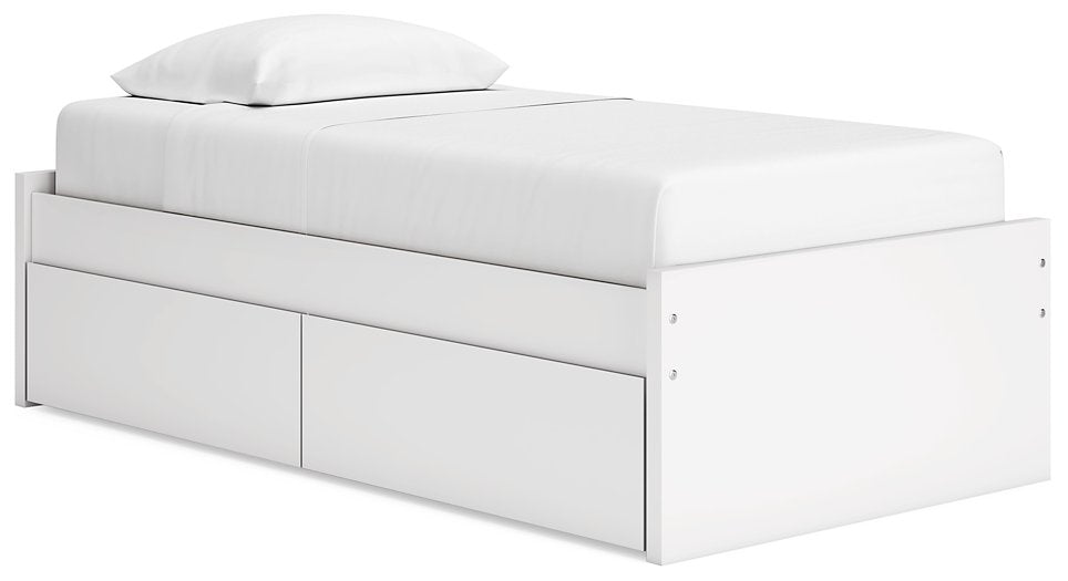 Onita Bed with 1 Side Storage Half Price Furniture