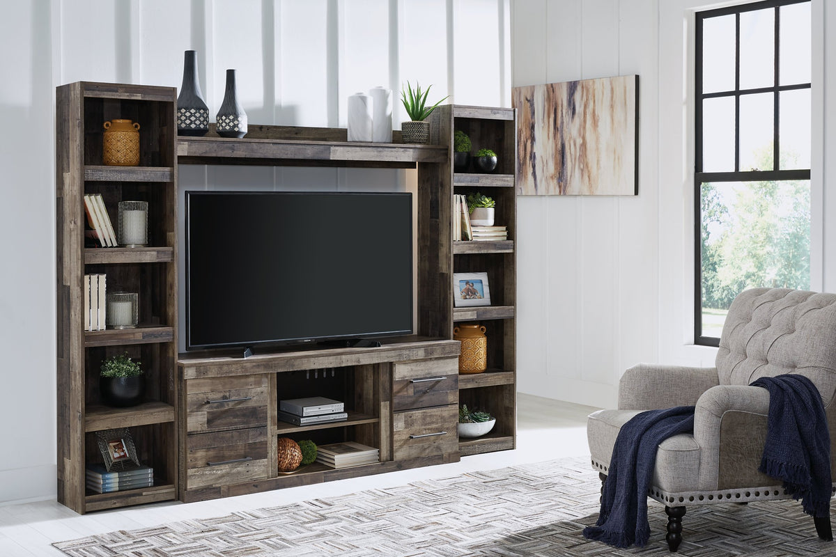 Derekson 4-Piece Entertainment Center - Entertainment Center - Half Price Furniture