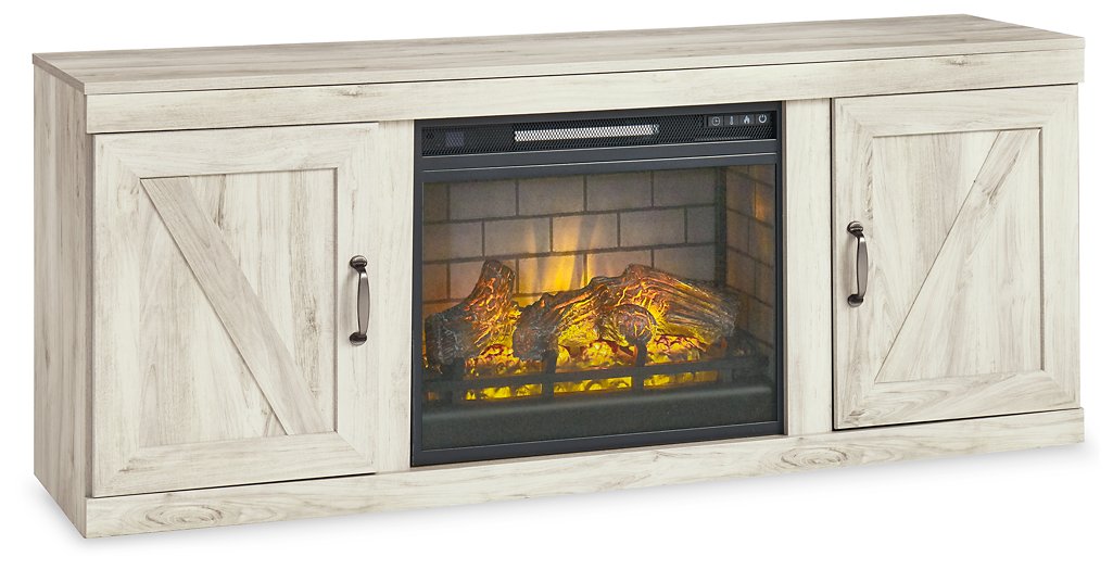 Bellaby TV Stand with Electric Fireplace Bellaby TV Stand with Electric Fireplace Half Price Furniture