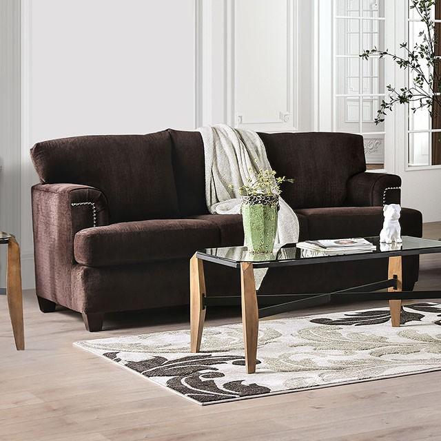 Brynlee Chocolate Sofa (*Pillows Sold Separately) Brynlee Chocolate Sofa (*Pillows Sold Separately) Half Price Furniture